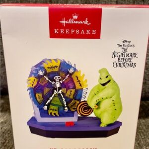 NIB Hallmark Keepsake Ornament: The Nightmare Before Christmas Oogie Boogie!